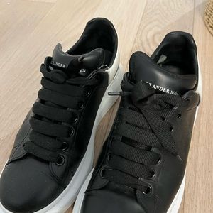 Alexander McQueen Black Oversized Sneakers
